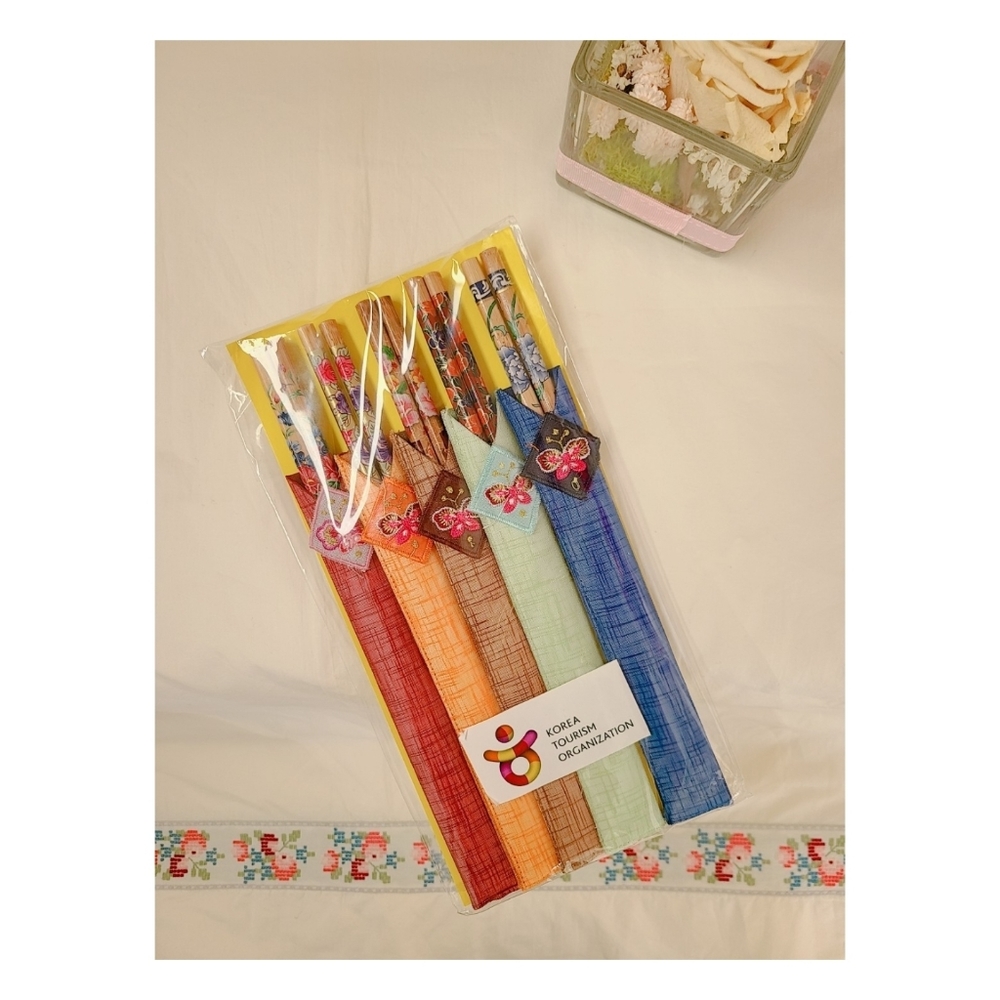 (NEW)Korean Style Wooden Chopsticks
